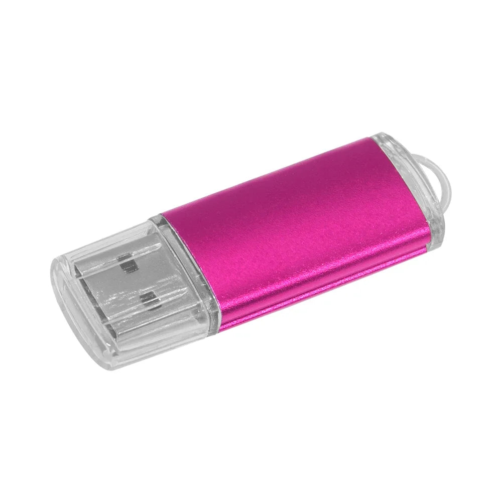 Clé USB 2.0 Colorée — Design Métal 64Go