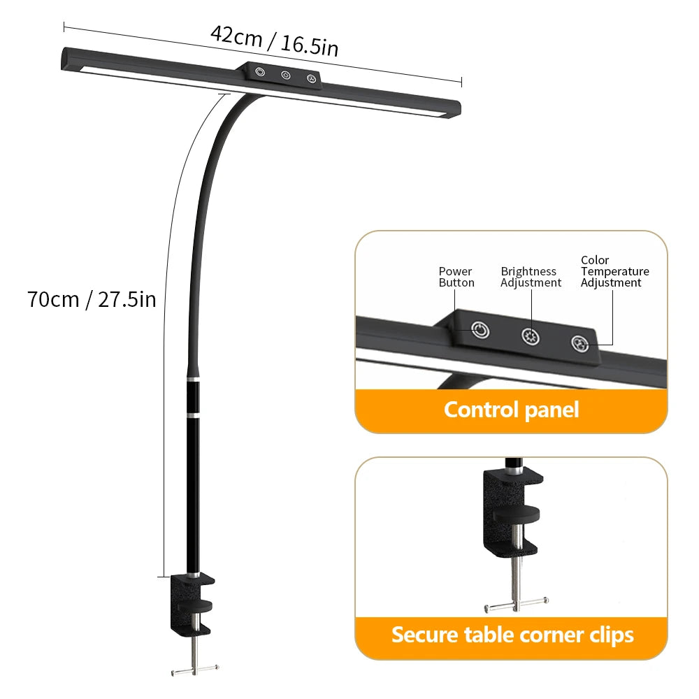 Lampe de Bureau LED Premium Single/Double/Triple