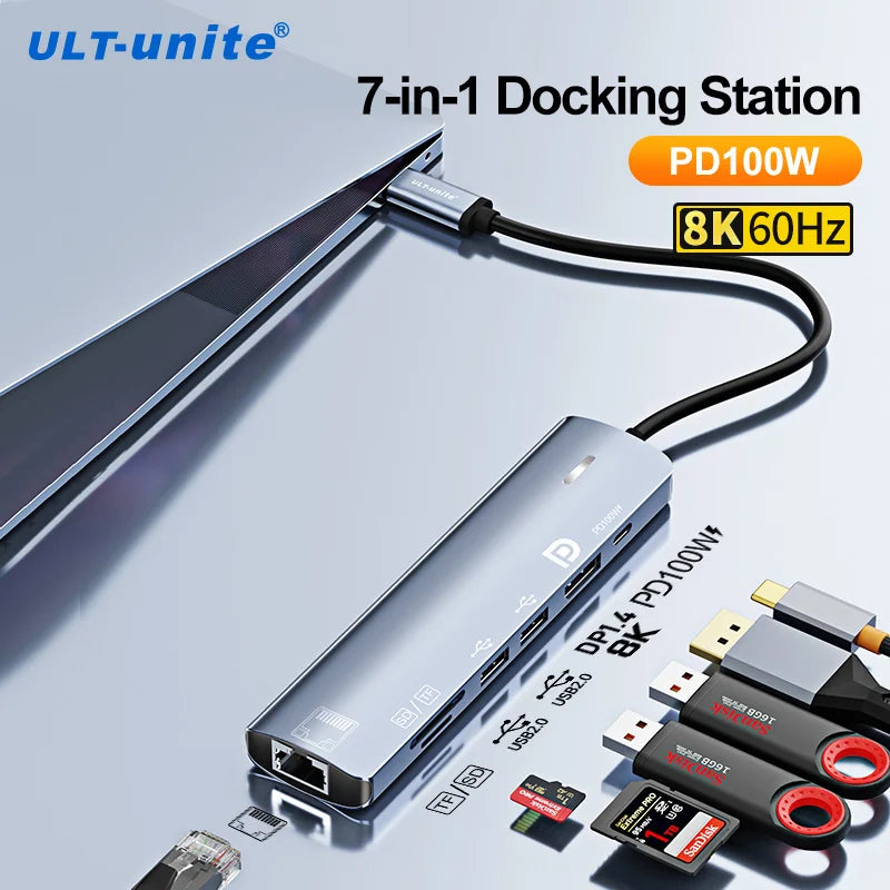 Hub USB-C 7 en 1