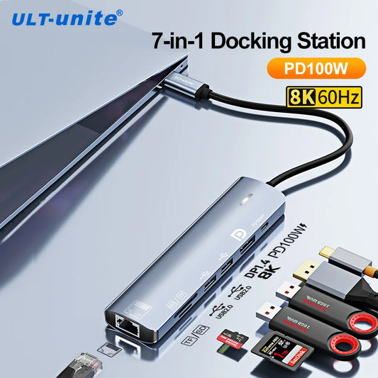 Hub USB-C 7 en 1
