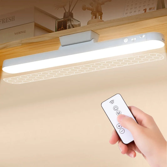 Lampe LED Magnétique Sans Fil — 3 Couleurs Rechargeable USB