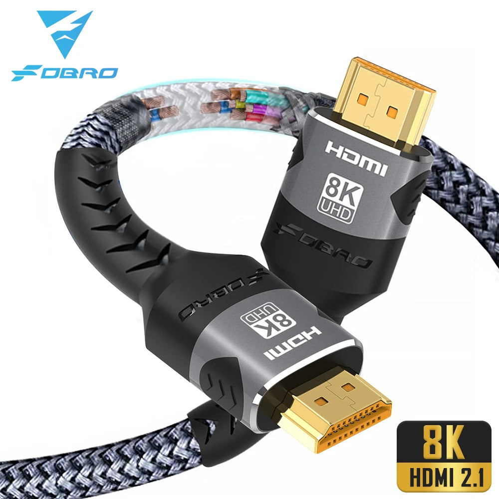 Câble HDMI 2.1 8K — 48Gbps Ultra HD