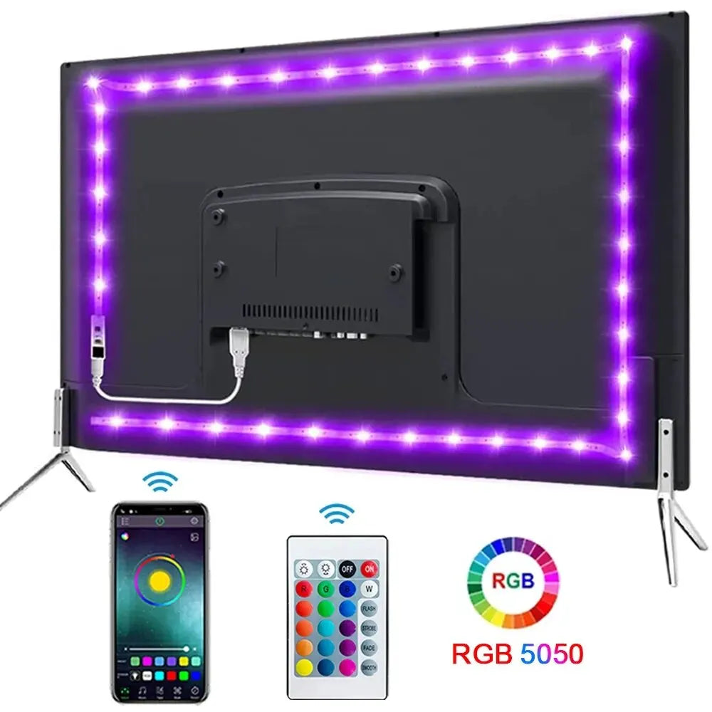 Bandeau LED RGB Bluetooth 5V — Contrôle via Application